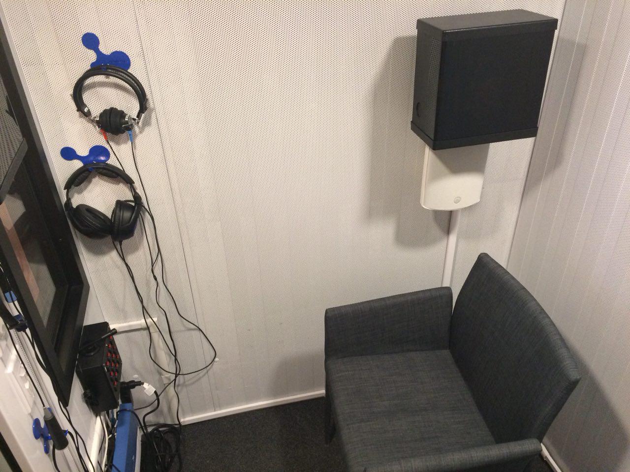 soundproof booth for hearing tests